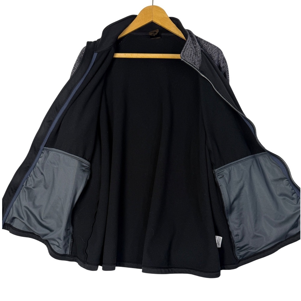 Storm Creek Womens Black‎ Heather Full Zip Jacket Performance Activewear 3XL - Picture 3 of 14
